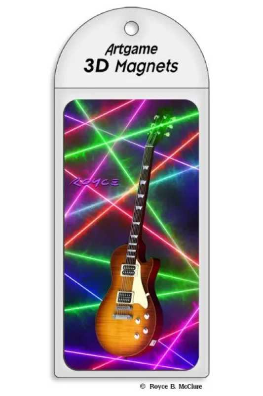 3D Magnet Guitars B